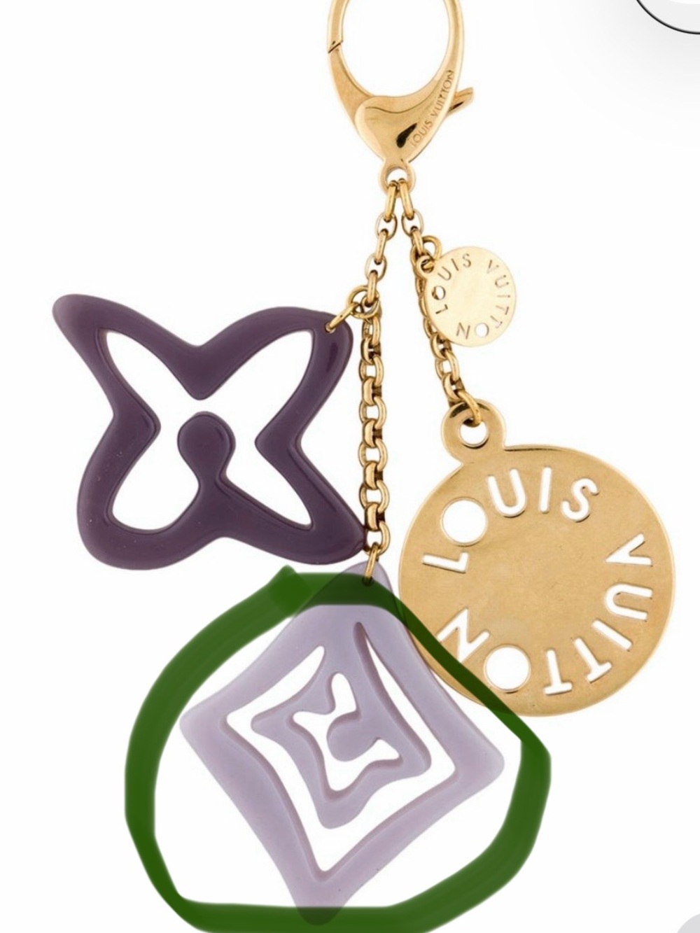 Louis Vuitton Star Key Charm - Picture 3 of 3